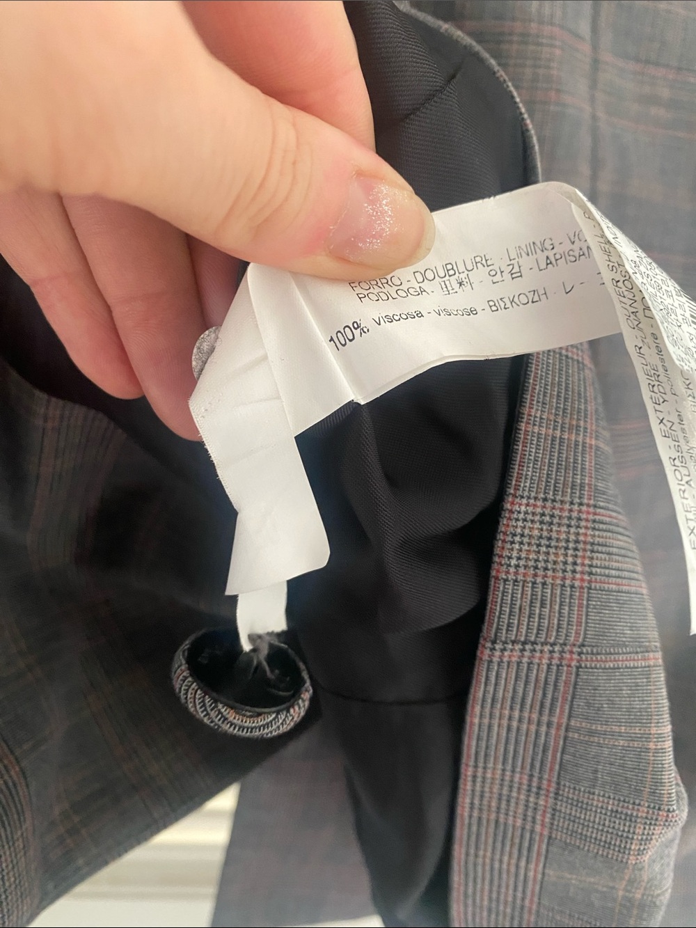 Viral checked blazer❤️ - Picture 8 of 9